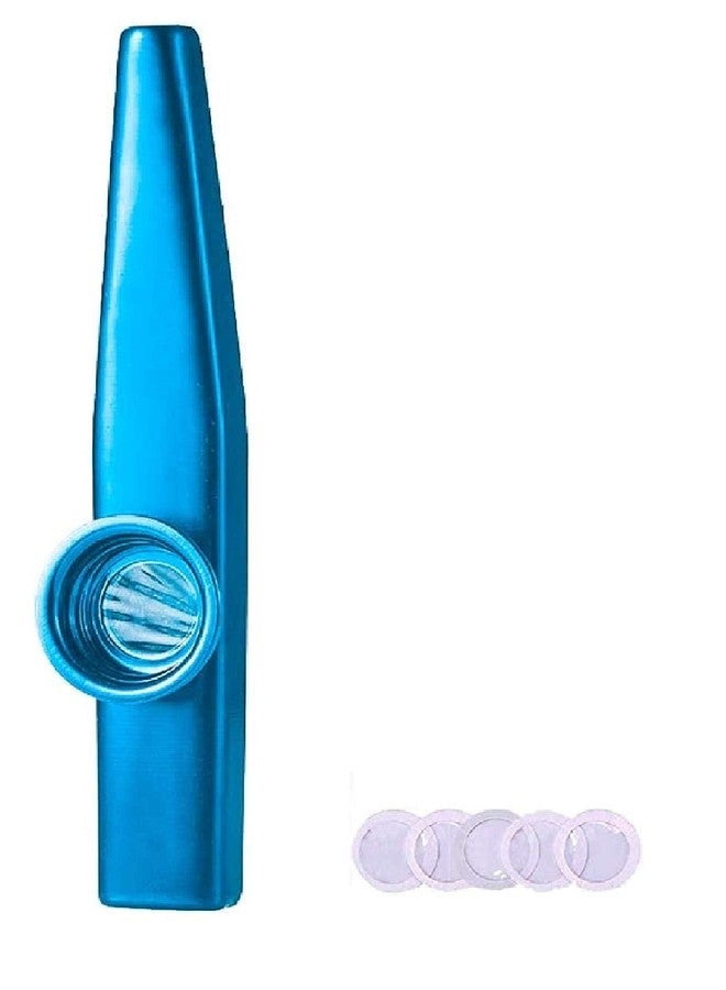 فيناياكارت - كازو من سبائك الألومنيوم وكازو فموي بخمسة أغشية فلوت - أزرق - Image 1